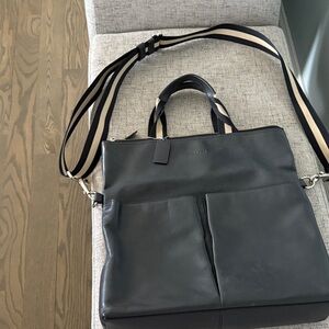 Dark blue Leather Women’s Coach Bag